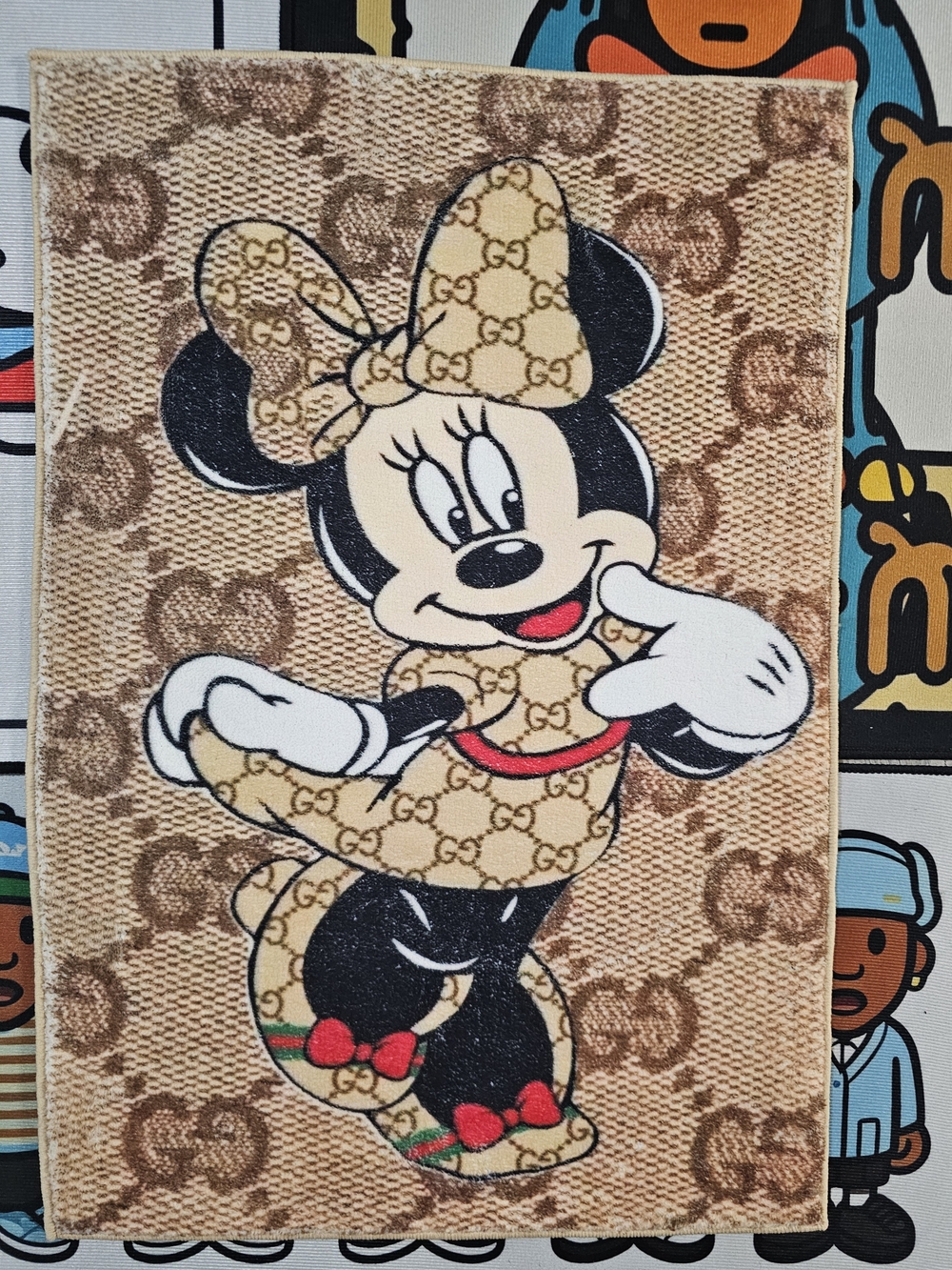 Minnie Mouse Gucci Rug